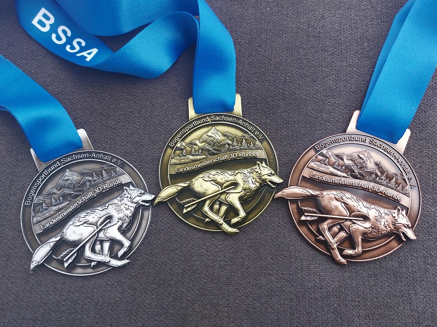 Neue Medaillen in Gold, Silber und Bronze für die Landesmeisterschaften 3D-Runde des BSSA.