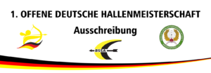 Kopfzeile der Ausschreibung zur Offenen Deutschen Hallenmeisterschaft